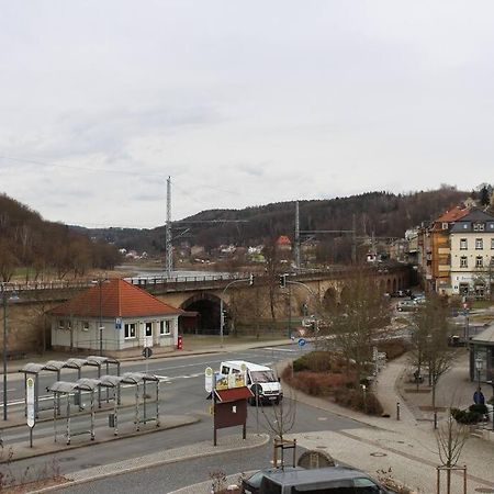 Appartement Elbtalblick Koenigstein Im Deutschen Haus Extérieur photo